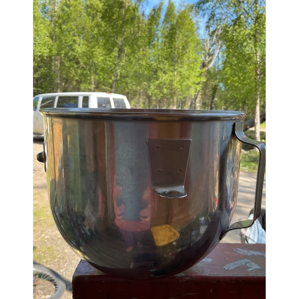 VTG KitchenAid 5 Qt Stainless Steel Mixing Bowl Bowl Lift Made in Korea